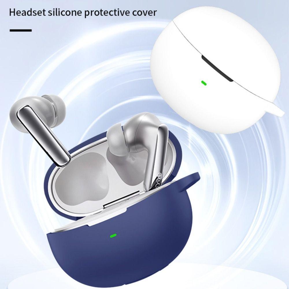 Anti-fall Earphone Case with Keyring Charging Box Shell for QCY MeloBuds N70i/N70