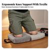 Memory Foam Kneeling Pad Portable with Carrying Straps Supportive