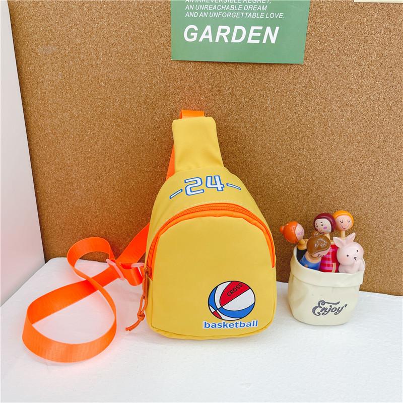 Trendy Cartoon Kids Backpack Stylish Canvas Crossbody Bag For Boys And Girls
