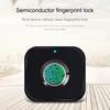 Замок для шкафа со сканером отпечатков пальцев, биометрический замок для ящика шкафа без ключа, прочная конструкция, перезаряжаемый смарт-