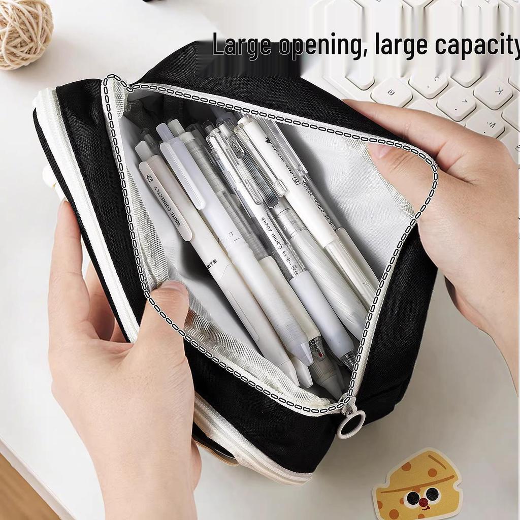 2026 New Cute Dog Magic Pastel Pencil Case - Large Capacity, Aesthetic & Charming for Students