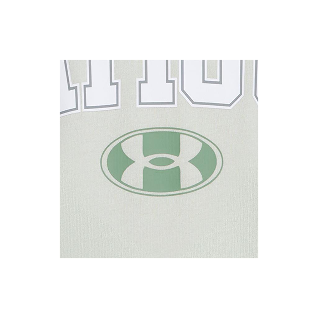 Under Armour Свободная однотонная футболка с круглым вырезом Мужские топы 6011123-377