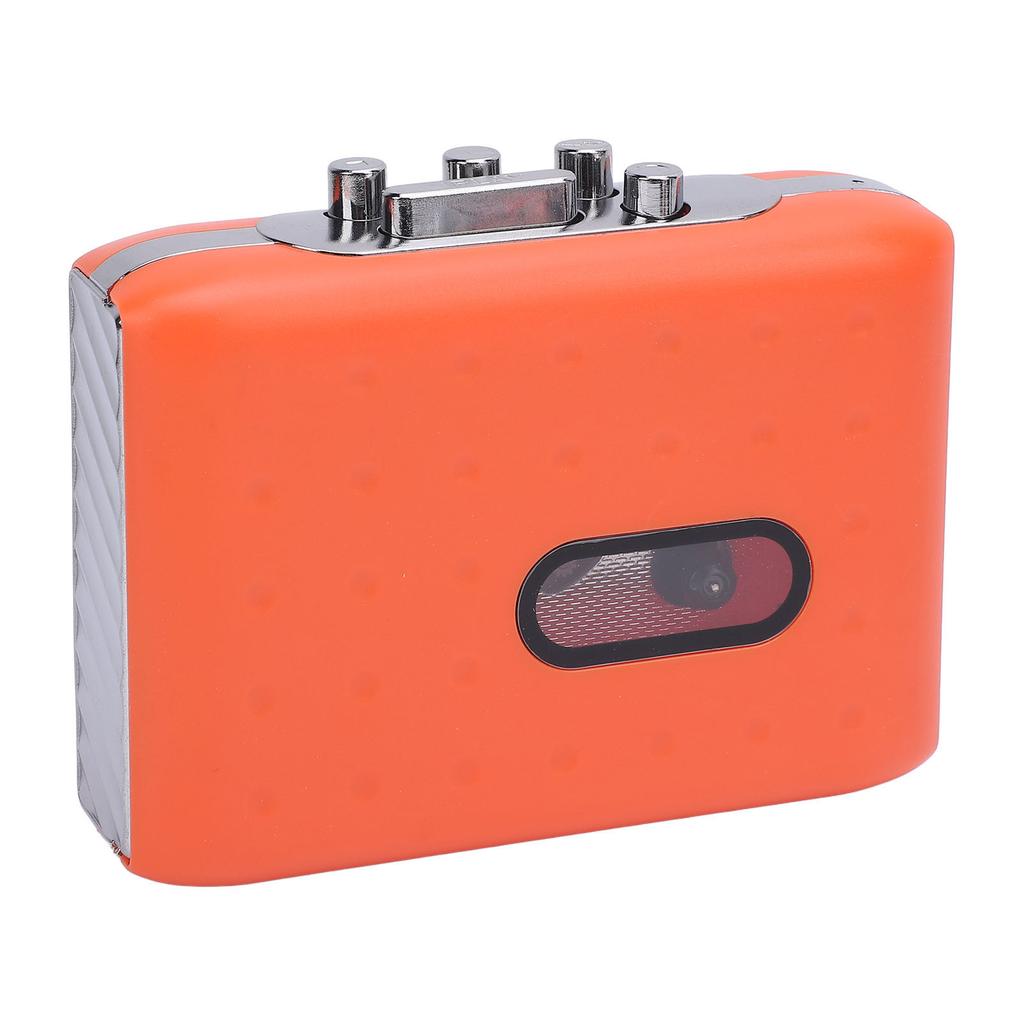 Cassette Player Tape Recorder Portable USB C Cassette To MP3 Digital Converter with Built In Microphone and Headphone