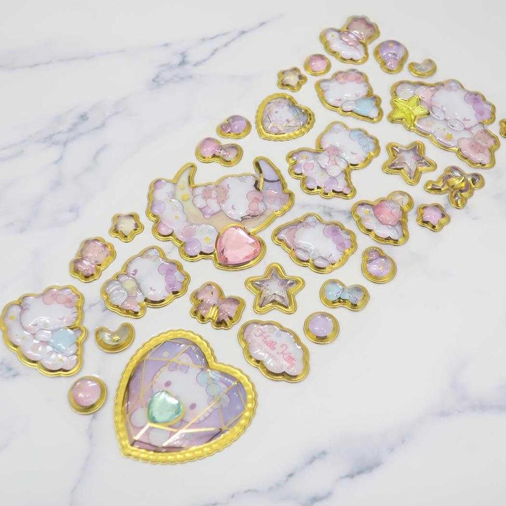 Hello Kitty [Лист наклеек] Kirarin Jewelry Sticker Sanrio