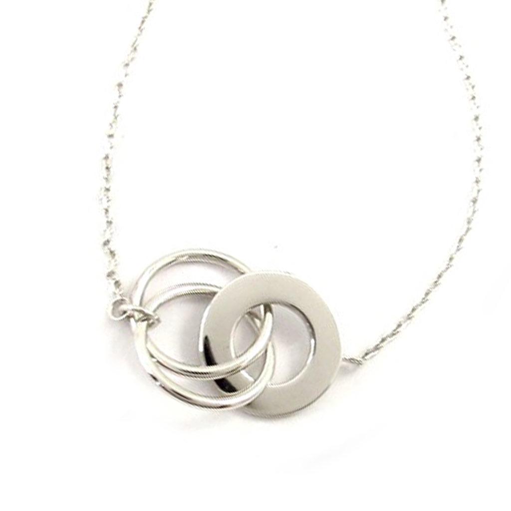 Les Trésors De Lily [K6642] - Silver Bracelet 'Choreography'