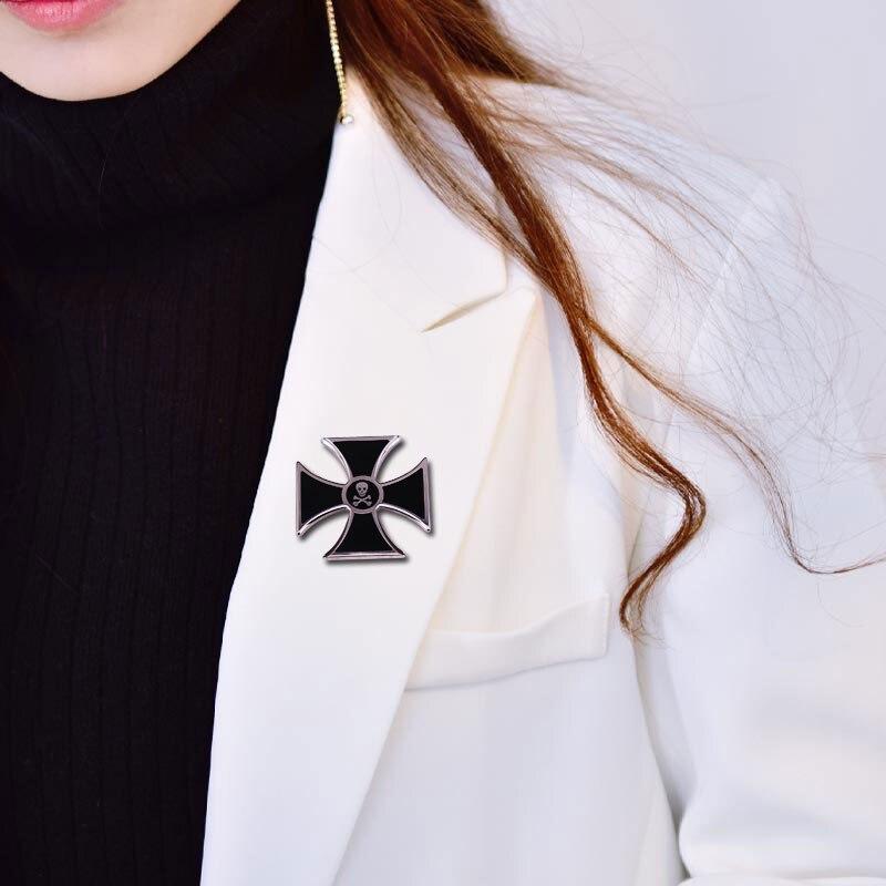 Германия Железный Крест Значок Смерти Скелет Брошь Военные Ювелирные Изделия