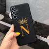 Для Samsung Galaxy A52 A52S A53 A54 5G Чехол Роскошные Буквы Короны Расписной Мягкий Тонкий Задняя Крышка Для Samsung A52 5G SM-A526B Fundas