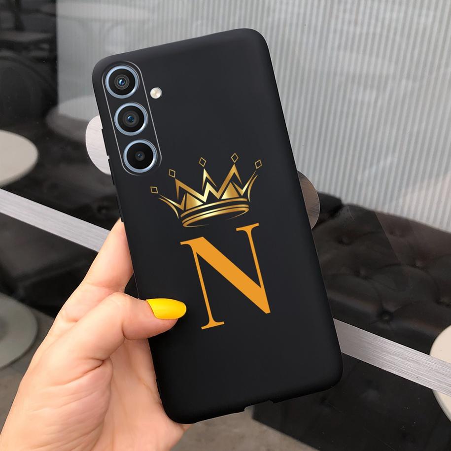 Для Samsung Galaxy A52 A52S A53 A54 5G Чехол Роскошные Буквы Короны Расписной Мягкий Тонкий Задняя Крышка Для Samsung A52 5G SM-A526B Fundas