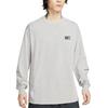 Sportswear NAI-KE Series Warm Comfortable Breathable Lightweight Long Sleeve T-Shirt Men Tops Light-Iron-Ore-Gray HQ0893014