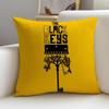 Blues TThe Black KeysS Cushion Cover Breathable and skinfriendly linen pillowcase square removable and washable cushion