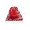 NUOLUX Daruma Japanese Figurine 9cm Good Luck Fortune Charm Craft Decor