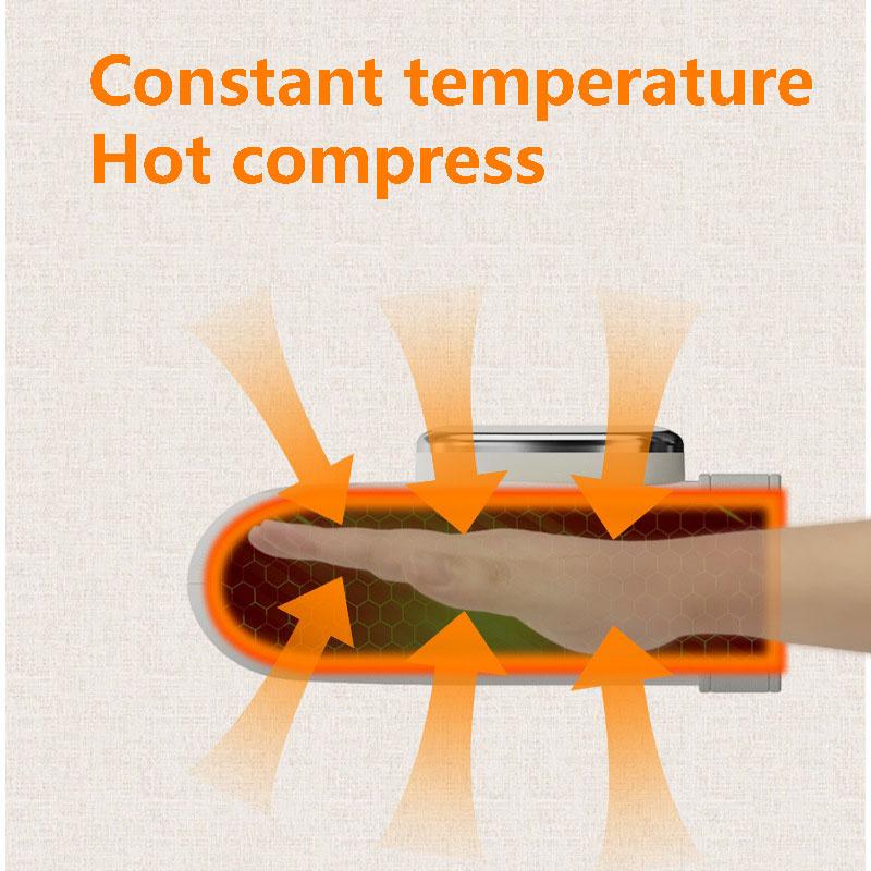 Перезаряжаемый от USB электрический ручной массажер  Термостатический ручной массажер  Массажер с 5 регулируемыми скоростями   Подарок для родителей