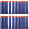 50-100pcs For Bullets EVA Soft Hollow Hole Head 7.2cm Refill Bullet Darts for Toy Gun Accessories for Blasters