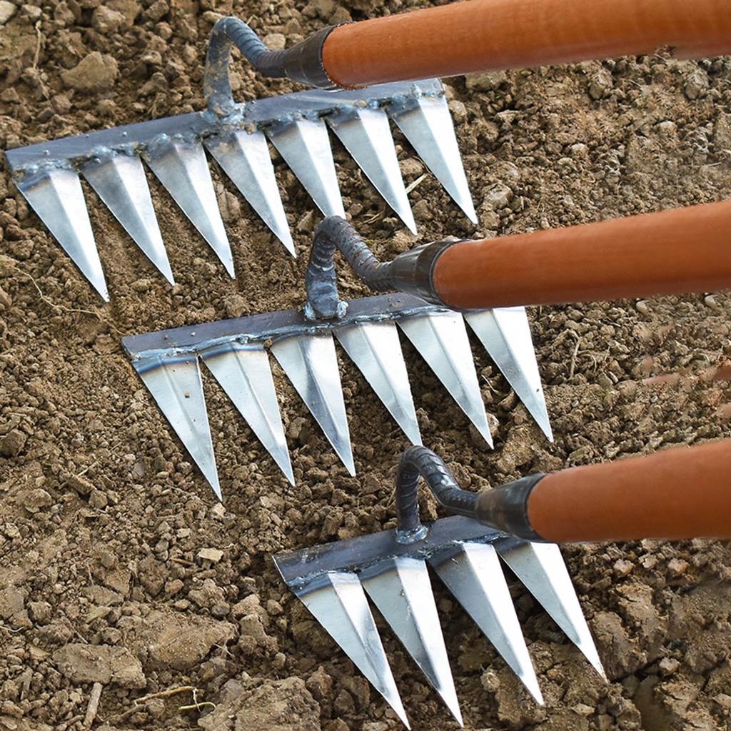 Gardening Hoe Vegetable Plowing Planting Tool Weeder Cultivator Garden Swoe