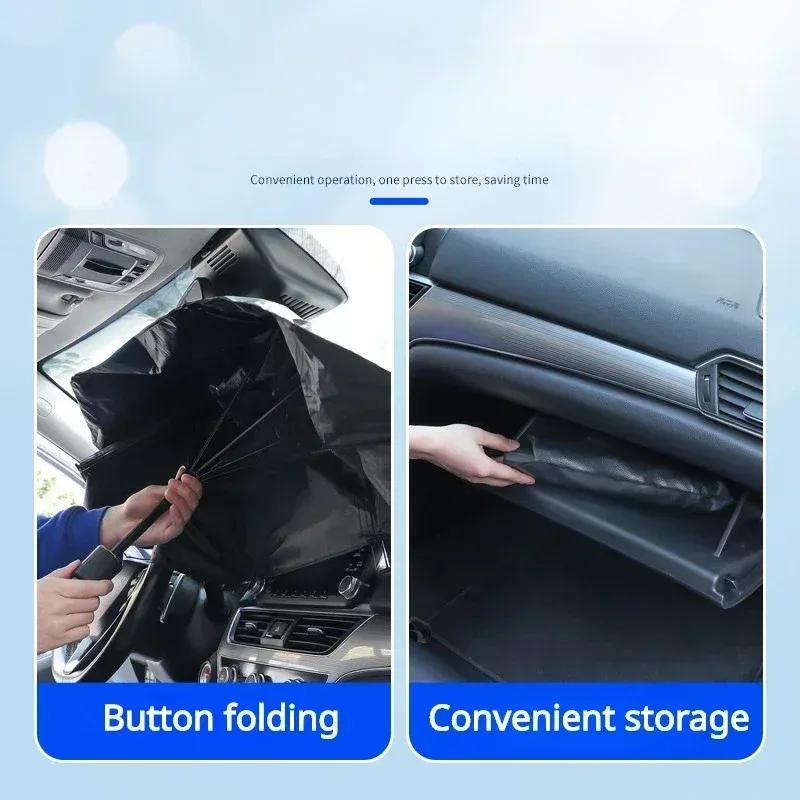 For Jeep Wrangler Rubicon Compass Patriot Cherokee Grand Cherokee Car Windshield Sunshade Umbrella Car Front Shading