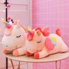 1pc Rainbow Unicorn Plush Doll(11.08"), Baby Kids Sleeping Pillow Doll, Birthday Party Decoration