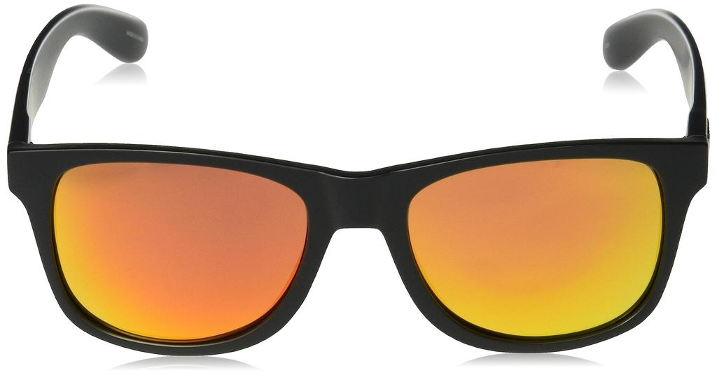 Солнцезащитные очки зеркальные очки FR [Thrasher] (Квадратный тип/Поляризованные линзы) [1025MR / GLORIA] BK-RE (Поляризованное зеркало)