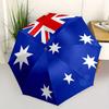 Australian Flag Umbrella Automatic Folding Portable Automatic Umbrella Universal Four Seasons Daily Activities And Holiday Gifts Decorative