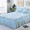 Four Seasons Universal Mattress Cover Brushed Printing Bed Sheet Mattress Simmons Protective Cover Double Bed Household