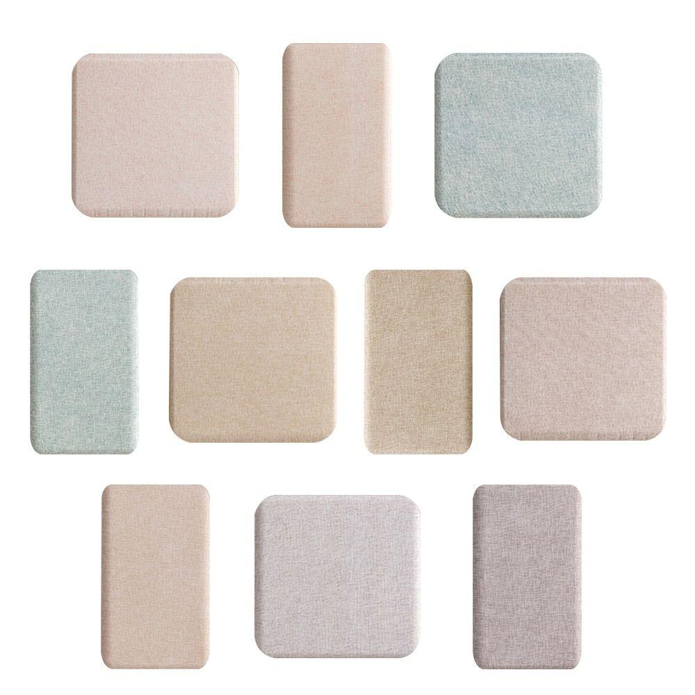 Утолщенный татами, самоклеящийся настенный коврик, мягкая основа, декор стены гостиной, гостиная