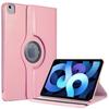 Protective Case - BOOLING - for iPad Air 11 Inch - 360° Rotating Case - Pink - Synthetic Leather
