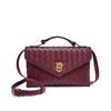New Handwoven Small Square Bag Fashionable Women's Handbag Briefcase Large Capacity Shoulder Messenger Bag