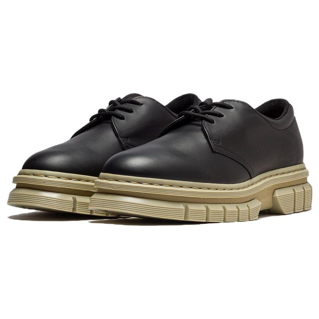Dr. Martens Leather Lace-Up Low-Top Casual Shoes Men Shoes Black 30772001
