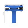 2pcs Car Brake Line Clamp Oil Plug Tool Universal Fluid Stop Clamp Kit Sealing Tool for Vehicle Repair Workshop