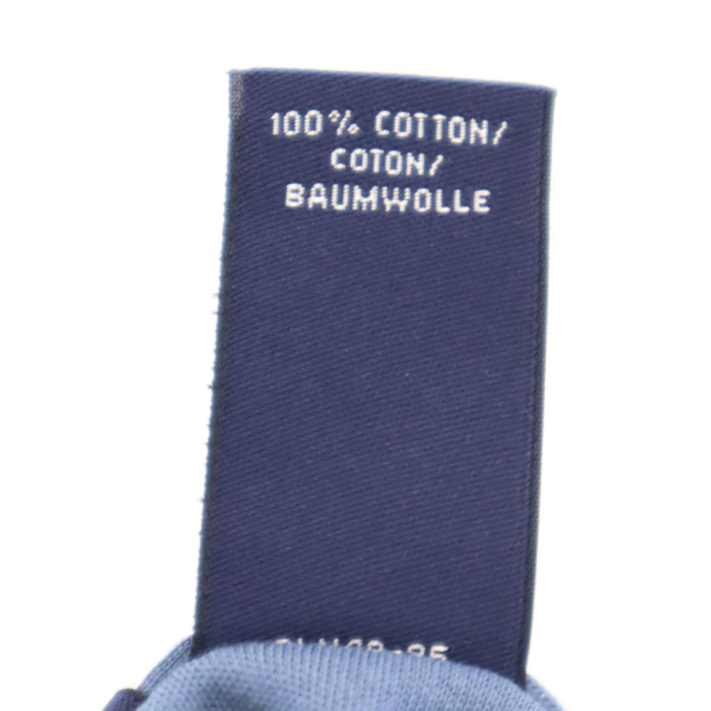 LANDS' END Рубашка поло с длинным рукавом M синяя Женская Б/У