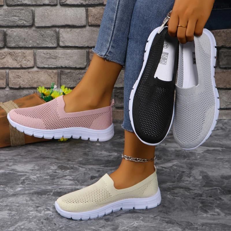 Fashion Women Sneaker 2025 New Summer Lightweight Shoes for Women Casual Flat Sneakers Plus Size Loafers Anti Slip Tennis Sneakers Women