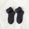 Новые Зимние Теплые Шерстяные Женские Носки Однотонные Утолщенные Кашемировые Носки Носки Меринос Защита от Холода Снега Россия Мужские Женские Носки