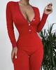 Women's Pajamas Valentine's Day Gift For Her With Flap Red Bow M