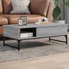 Coffee Table, Grey Sonoma Oak, 100x50x35 Cm