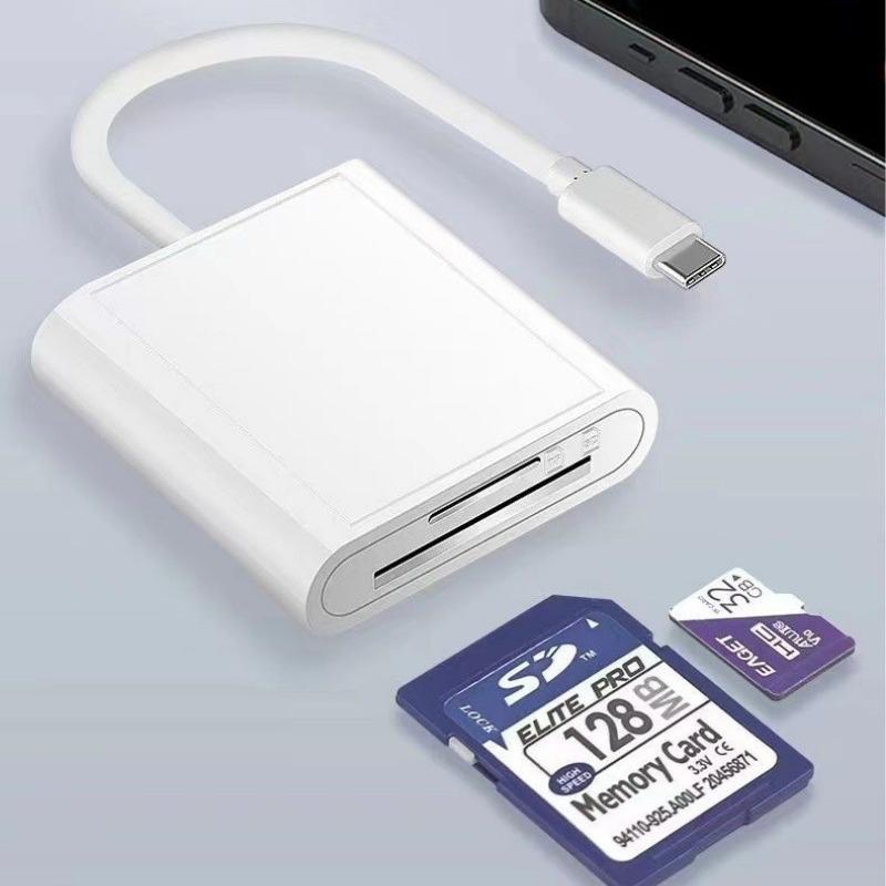 Устройство для чтения SD-карт и кабель-адаптер Type-C для Apple, Huawei, Android