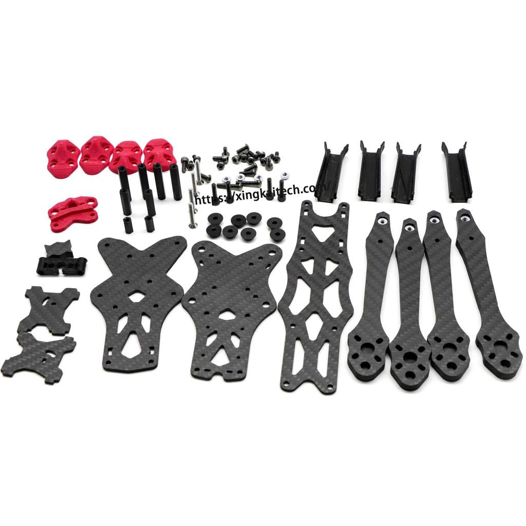 5-inch 225mm Carbon Fiber Quadcopter Frame Kit And Suitable For FPV Drone