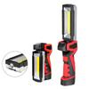 New Portable COB LED Flashlight USB Rechargeable Work Light Magnetic Lanterna Hanging Lamp with Built-in Battery Camping Torch