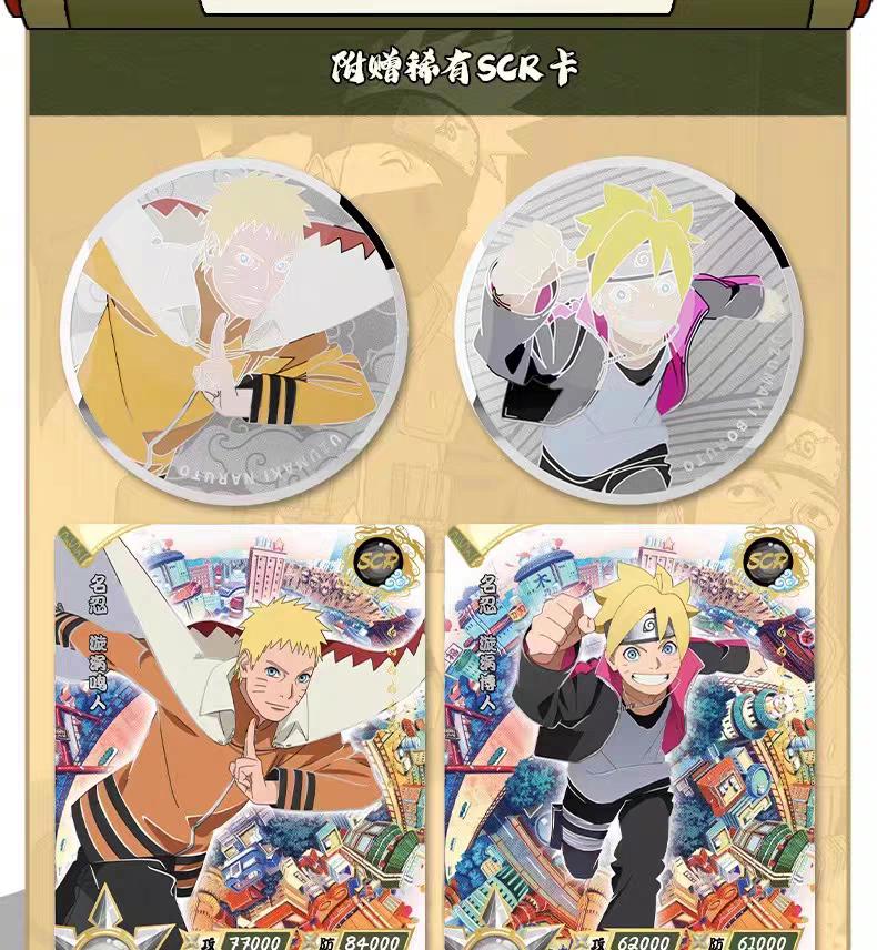 Anime Genuine Naruto The Scroll of Youth Rare SP Card Brick Ninja World Collection Card Kids Toy Game Gift