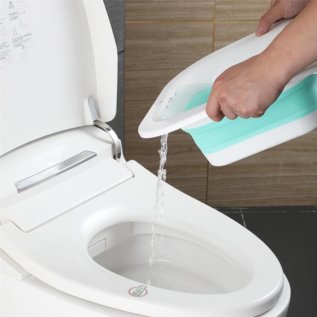 Electric bathtub basin-style toilet for clean, soothing and refreshing cleaning