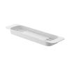 [Yamazaki] Extendable Bathtub Tray White, Tower Bathroom Rack, Approx. 57.5x15.5x4.5cm