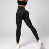 Брюки для йоги, леггинсы для спортзала с высокой талией, спортивные женские бесшовные леггинсы для фитнеса, женские леггинсы с контролем живота, тренировочные колготки для бега