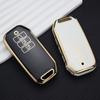 Золотой чехол для ключей из ТПУ с 7 кнопками для Kia 2022 Sportage 2023 Niro Hybrid 2021 Sorento 2021 2022 MQ4 2022 EV6 GT-Line K8 V6