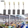 10 шт., Угольные щетки для двигателя Bosch Угловая шлифмашина 15 мм X 8 мм X 5 мм Инструмент
