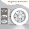 110V-220V 20 Inch Silent Bedroom Fan Lamp Household Six Speed Adjustable Ceiling Fan Light Electric Ceiling Fan Light