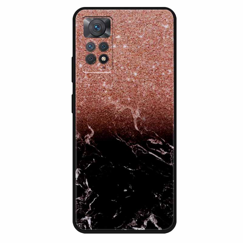 Чехол For Xiaomi Redmi Note 11 Pro 5G Чехол Крутой Космос Мягкий Силикон ТПУ Чехлы Для Xiaomi Redmi Note 11Pro 5G Волк Защитный Корпус