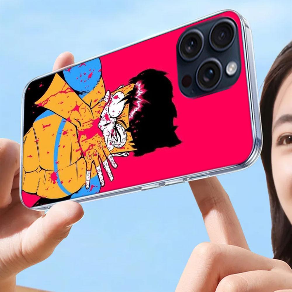 Мультяшный Неуязвимый Прозрачный Чехол Для Телефона Для Iphone 17 Air 16 Pro Max 15 Pro 14 Plus 17E 16E 11 13 12 Mini Чехлы Fundas Cell TP