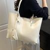 Large-capacity Bag Women's Spring High-value New Simple Casual Shoulder Bag High-end Texture Commuter Tote Bag