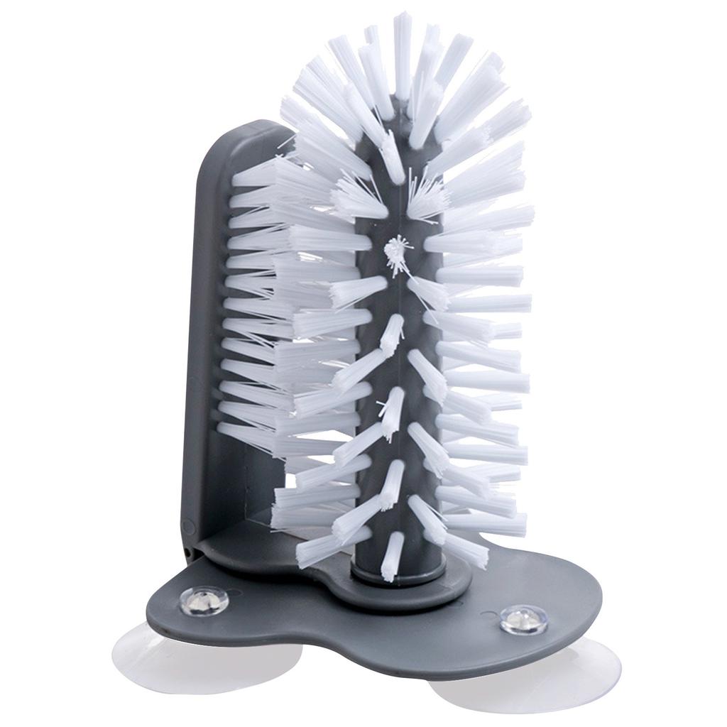 Sagit ZaYow Cup Cleaning Brush Glass Washer, Rotating Cup Brush Cleaning Brush For Beer Cup, Red Wine Glass And More Bar Kitchen Sink Home Tools