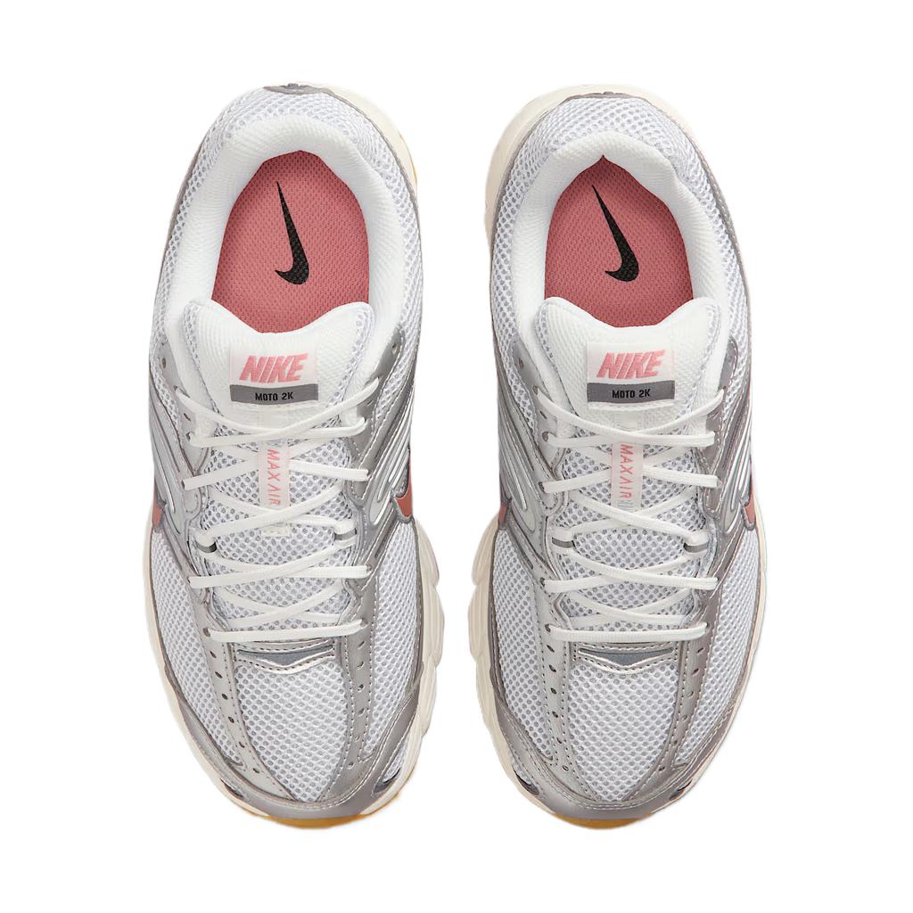 Nike Air Max Moto 2K Тканевая Амортизация Отскок Средняя высота Кроссовки для бега Женские IQ0365-100