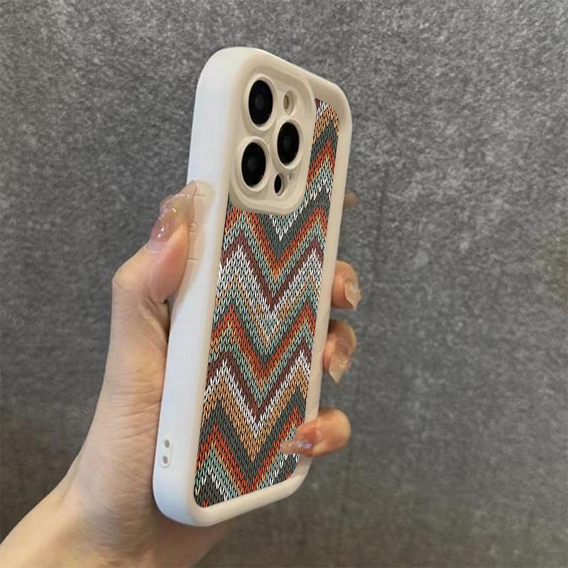 Свитер в богемном стиле Силиконовый чехол для телефона Для Xiaomi Mi 14T 14 13T 13 12T 11 Lite 5G Poco X6 X5 X3 F5 F6 M6 Pro Чехол