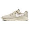 Nike Tanjun Refine Ткань Спортивный Комфорт Амортизация Противоскользящие Износостойкие Низкие Повседневные Кроссовки Женские кроссовки Бежевый DR4495-100